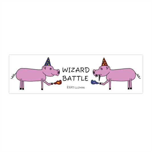 Wizard Battle Bumper Sticker